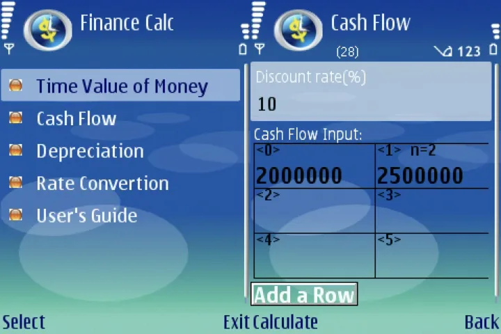 Finance Calculator – Máy tính dòng tiền tài chính