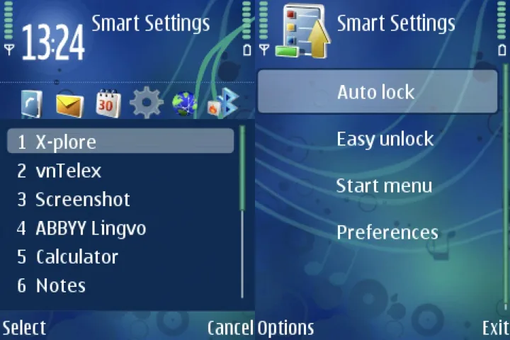 MobiFun Soft Smart Settings v3.01 – Thanh menu tiện dụng
