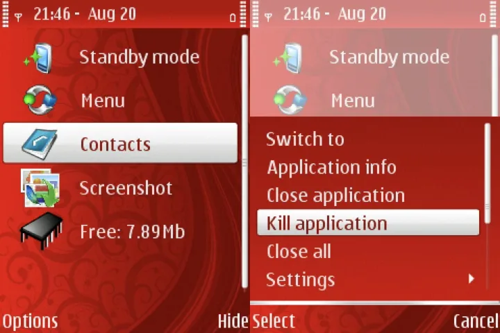 Meo tiet kiem pin symbian