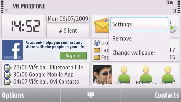 Setup email nokia n97