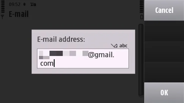 Setup email nokia n97
