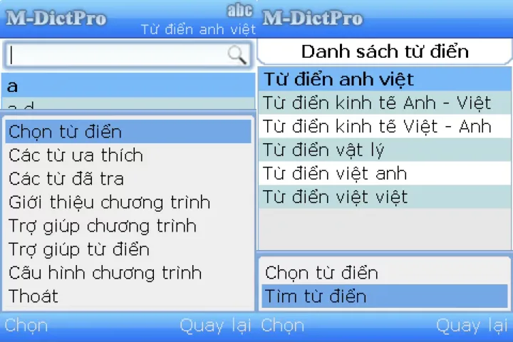 Symbian dict