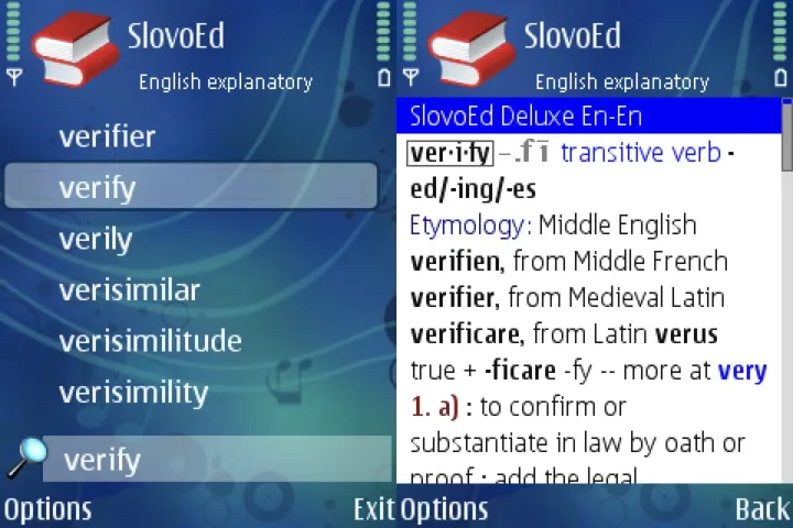 Symbian dict