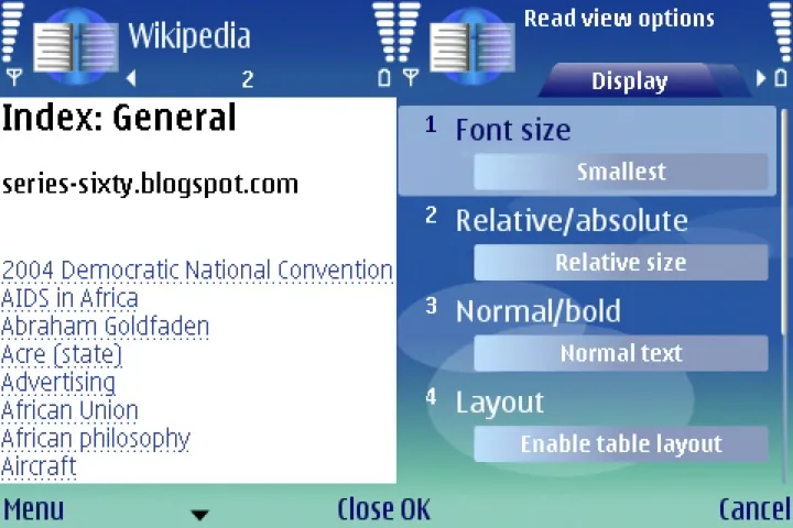 Symbian dict