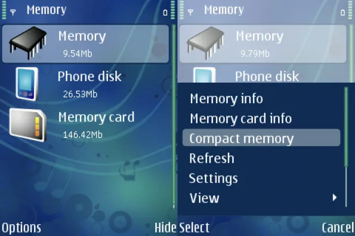 Symbian taskman