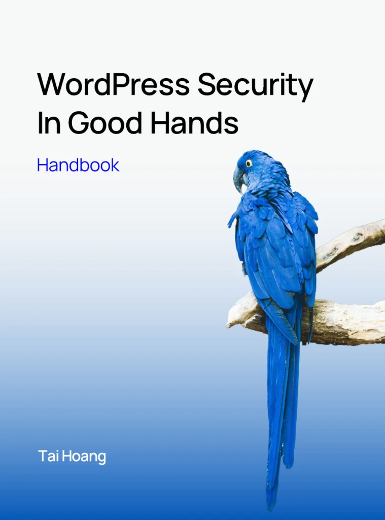 Wordpress security in good hands cover